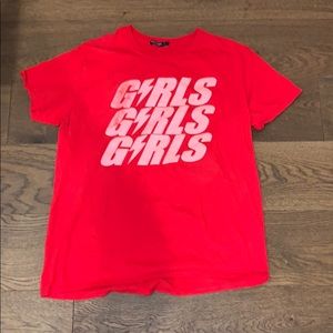 “GIRLS” Nasty Gal t shirt